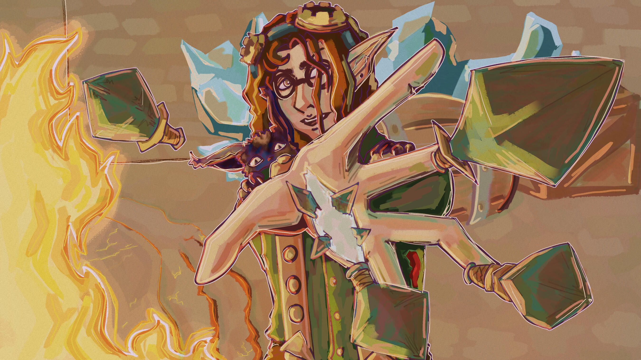 Felagon & Chaos' Cat for TheMoodyGuy